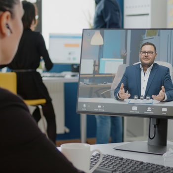 Video Call mit der Global Gruppe Nord